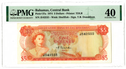 Central Bank of the Bahamas. 1974 Issue Banknote.