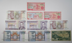 Banque de la Republique du Burundi & Belgian Congo. 1959-2005. Lot of 10 Issued Notes.