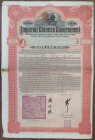 Imperial Chinese Government, 1911 I/U £100, Hukuang Railways Bond
