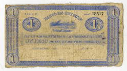 Banco de Oriente, 1900, Issued Note.