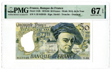 Banque de France. 1979-86, 50 Francs, Issue Banknote.