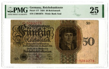 Reichsbanknote, 1924 Issue Banknote