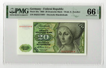 Federal Republic of Germany. 1960 Issue Banknote