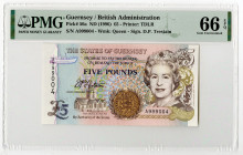 States of Guernsey. ND (1996) Issue Banknote