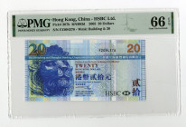 Hongkong and Shanghai Banking Corp. Ltd. 2005 Issue Banknote Pair