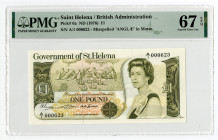 Government of St. Helena, ND (1976) "Top Pop" Issue Banknote