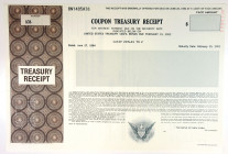 U.S. Coupon Treasury Receipt, 1988 Specimen