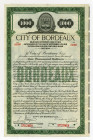 City of Bordeaux, 1919 Specimen Gold Bond.