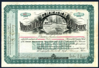Greger Manufacturing Co., 1900 I/U Stock Certificate