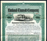 Rutland Transit Co. 1901. Specimen Bond.