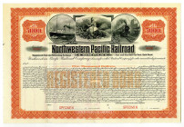 Northwestern Pacific Railroad Co. 1907 Specimen Bond