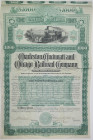 Charleston, Cincinnati & Chicago Railroad Co. 1887 I/U Bond Rarity