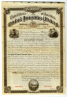 Cleveland, Youngstown and Pittsburgh Railway Co., 1882 Specimen Bond