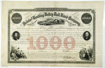 Scioto and Hocking Valley Rail Road Co. 1856 I/U Bond