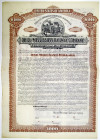 Ohio and Mississippi Railway Co. 1891 Specimen Bond Rarity