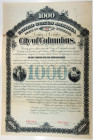 City of Columbus, County of Lowndes, 1882 Specimen Bond.