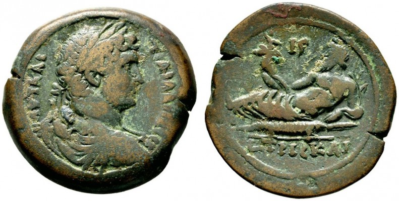 Römische Münzen 
 Kaiserzeit 
 Hadrianus 117-138 
 Großbronze (Provinzialpräg...