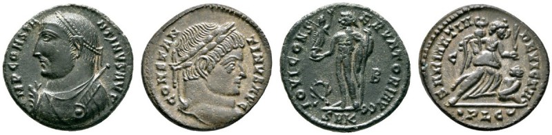 Römische Münzen 
 Kaiserzeit 
 Constantinus I. der Grosse 307-337 
 Lot (2 St...
