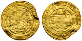 Orientalen 
 Almoraviden (Murabiten) in Marokko und Spanien 
 Ali bin Yusuf 500-537 AH/1106-1142 AD 
 Golddinar 518 AH -Almeria-. 3,88 g. Randfehle...