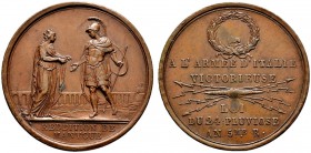 Ausländische Münzen und Medaillen 
 Frankreich-Königreich 
 Erste Republik 1792-1799 
 Bronzemedaille AN V (1797) von Lavy, auf die Eroberung von M...