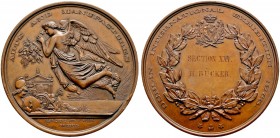 Ausländische Münzen und Medaillen 
 Großbritannien-Irland 
 Bronzene Prämienmedaille 1865 von A. Geefs, der Internationalen Ausstellung für Kunst un...