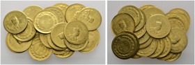 Ausländische Münzen und Medaillen 
 Iran-Pahlavi-Dynastie 
 Reza Khan Pahlavi SH 1304-1320 / AD 1925-1941 
 Lot (24 Stücke): Pahlavi SH 1306-1308 (...