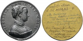 Ausländische Münzen und Medaillen 
 Italien-Ferrara 
 Ercole II. d'Este 1508-1559 
 Einseitige Bleimedaille 1556 von Pastorino di Giovan Michele de...