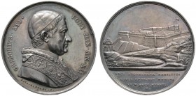 Ausländische Münzen und Medaillen 
 Italien-Kirchenstaat (Vatikan) 
 Gregor XVI. 1831-1846 
 Silbermedaille 1842 von G. Cerbara, auf die Restaurier...