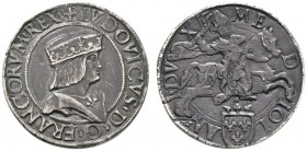 Ausländische Münzen und Medaillen 
 Italien-Mailand 
 Ludwig XII. von Orleans 1499-1512, bis 1514 König von Frankreich 
 Teston o.J. Brustbild mit ...