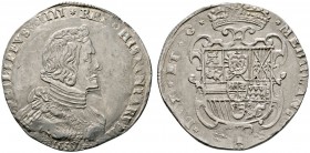 Ausländische Münzen und Medaillen 
 Italien-Mailand 
 Philipp IV. von Spanien 1621-1665 
 Ducatone 1657 -Mailand-. Ähnlich wie vorher, jedoch das B...
