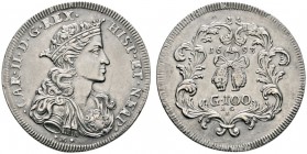 Ausländische Münzen und Medaillen 
 Italien-Neapel und Sizilien 
 Karl II. von Spanien 1665-1700. Ducato da 100 Grana 1693 -Neapel-. MIR 294, P./R. ...