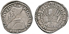 Ausländische Münzen und Medaillen 
 Italien-Venedig 
 Nicolo Tron 1471-1473 
 Trono (Lira zu 20 Soldi) o.J. Brustbild mit Dogenhaube nach links / M...