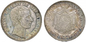 Ausländische Münzen und Medaillen 
 Liechtenstein 
 Johann II. 1858-1929. Vereinstaler 1862 -Wien-. Divo 87, J. 1, Thun 468, Kahnt 281, Dav. 215. se...