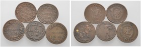 Lots ausländischer Münzen und Medaillen 
 Über 35 Stücke: BENELUX sowie DÄNEMARK und SCHWEDEN . Prägungen in Bronze/Kupfer, Messing und Billon aus de...