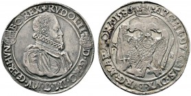 Römisch-Deutsches Reich 
 Haus Habsburg 
 Rudolf II. 1576-1612 
 Taler 1586 -Kremnitz-. Dav. 8066, Voglh. 100/3, Huszar 1030. feine Patina, leichte...