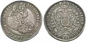 Römisch-Deutsches Reich 
 Haus Habsburg 
 Leopold I. 1657-1705 
 Taler 1698 -Kremnitz-. Her. 742, Dav. 3264, Voglh. 225/6, Huszar 1374. -Walzenpräg...