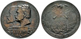 Römisch-Deutsches Reich 
 Haus Österreich 
 Franz Josef I., Kaiser von Österreich 1848-1916 
 Silbermedaille 1911 von R. Plachtl und F. Kounitzky, ...