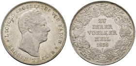 Altdeutsche Münzen und Medaillen 
 Baden-Durlach 
 Leopold 1830-1852 
 Kronentaler 1836. &quot;Zu Ihrer Völker Heil&quot;. AKS 87, J. 51, Thun 23, ...