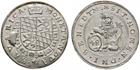 Altdeutsche Münzen und Medaillen 
 Bayern 
 Maximilian I. als Herzog 1598-1623 
 Kipper-12 Bätzner zu 48 Kreuzer o.J. Vierfeldiges Wappen im spanis...