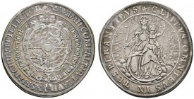 Altdeutsche Münzen und Medaillen 
 Bayern 
 Maximilian I. als Kurfürst 1623-1651 
 Madonnentaler 1625 -München-. Gekrönte, mit der Vlies­ordenskett...