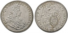 Altdeutsche Münzen und Medaillen 
 Bayern 
 Maximilan II. Emanuel 1679-1726 
 Taler 1694 -München-. Geharnischtes Brustbild mit Allonge­perücke nac...