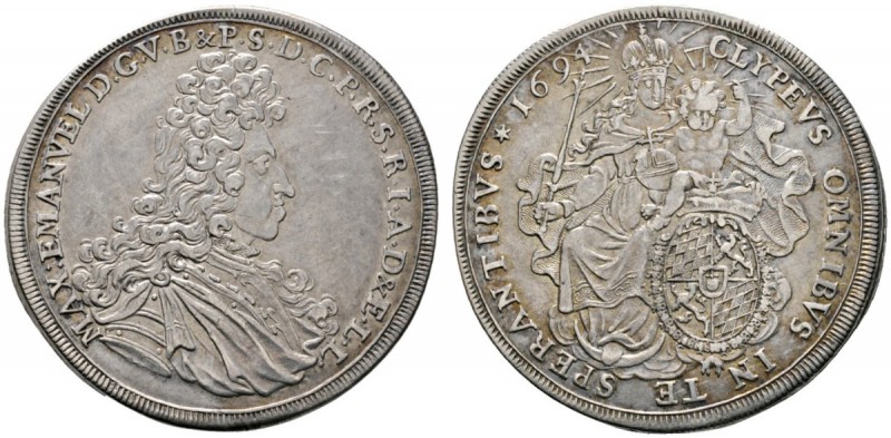 Altdeutsche Münzen und Medaillen 
 Bayern 
 Maximilan II. Emanuel 1679-1726 
...
