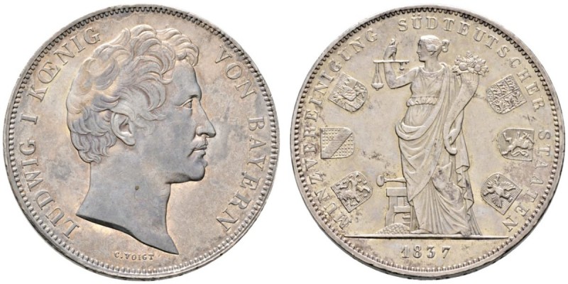 Altdeutsche Münzen und Medaillen 
 Bayern 
 Ludwig I. 1825-1848 
 Nachfolgend...