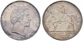 Altdeutsche Münzen und Medaillen 
 Bayern 
 Ludwig I. 1825-1848 
 Geschichtsdoppeltaler 1839. Reitersäule Maximilian I. AKS 100, J. 68, Thun 77, Ka...