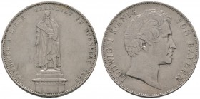 Altdeutsche Münzen und Medaillen 
 Bayern 
 Ludwig I. 1825-1848 
 Geschichtsdoppeltaler 1840. Dürerstandbild zu Nürnberg. AKS 101, J. 69, Thun 78, ...