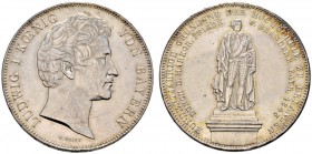 Altdeutsche Münzen und Medaillen 
 Bayern 
 Ludwig I. 1825-1848 
 Geschichtsdoppeltaler 1843. Hundertjahrfeier der Hochschule Erlangen. AKS 105, J....
