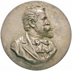 Altdeutsche Münzen und Medaillen 
 Bayern 
 Otto 1886-1913 
 Einseitige, versilberte Bronzemedaille (galvanoplastisches Klischee) 1896 von Joseph E...