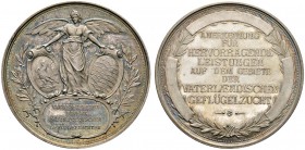 Altdeutsche Münzen und Medaillen 
 Bayern 
 Otto 1886-1913 
 Silberne Prämienmedaille o.J. (um 1900) unsigniert, für hervorragende Leistungen auf d...