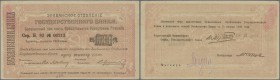 Armenia: Erivan Branch of Government Bank 1000 Rubles 1920, P.27b, soft vertical bend at center, lightly toned paper and annotations at upper left mar...