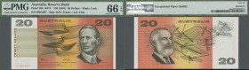 Australia: 20 Dollars ND(1991) P. 46h, condition: PMG graded 66 Gem UNC EPQ.